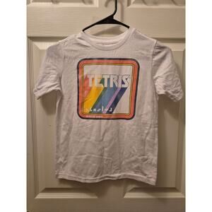 "Tetris" Graphic Tee, Kids Medium